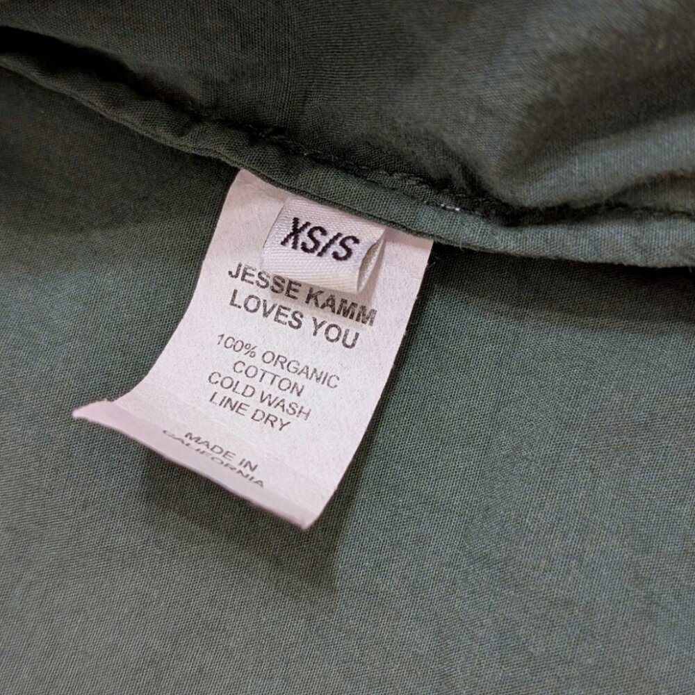 Jesse Kamm Alberta Shirt in Forest Green - Picture 5 of 6